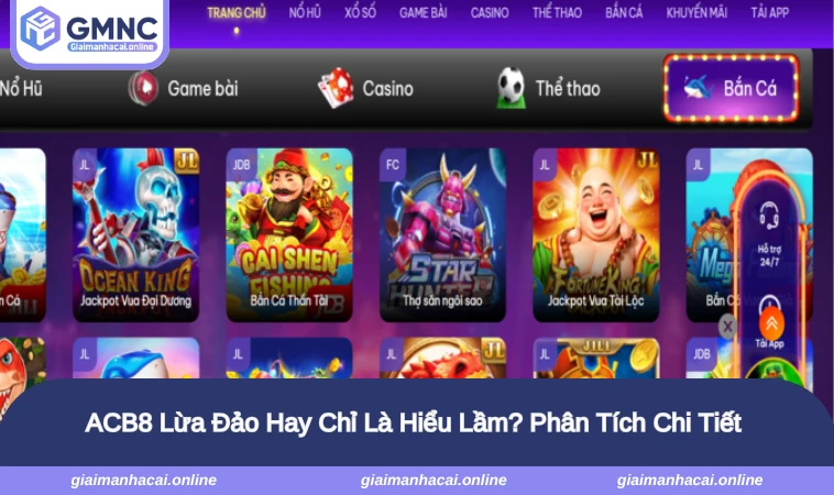 ACB8 Lừa Đảo