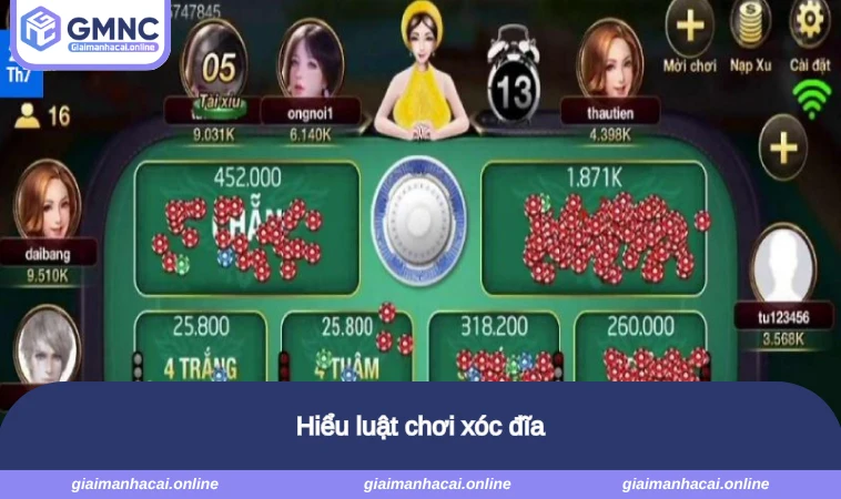 Hiểu luật chơi xóc đĩa