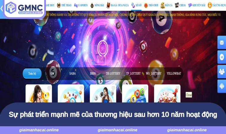 Sự phát triển mạnh mẽ của thương hiệu sau hơn 10 năm hoạt động