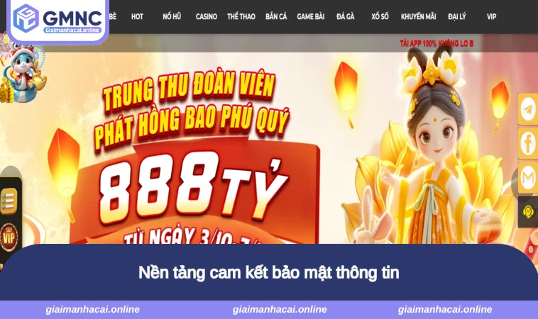 Nền tảng cam kết bảo mật thông tin