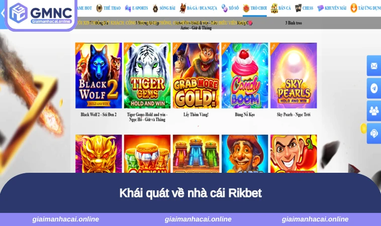 Khái quát về nhà cái Rikbet